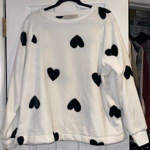 Loft heart sweater